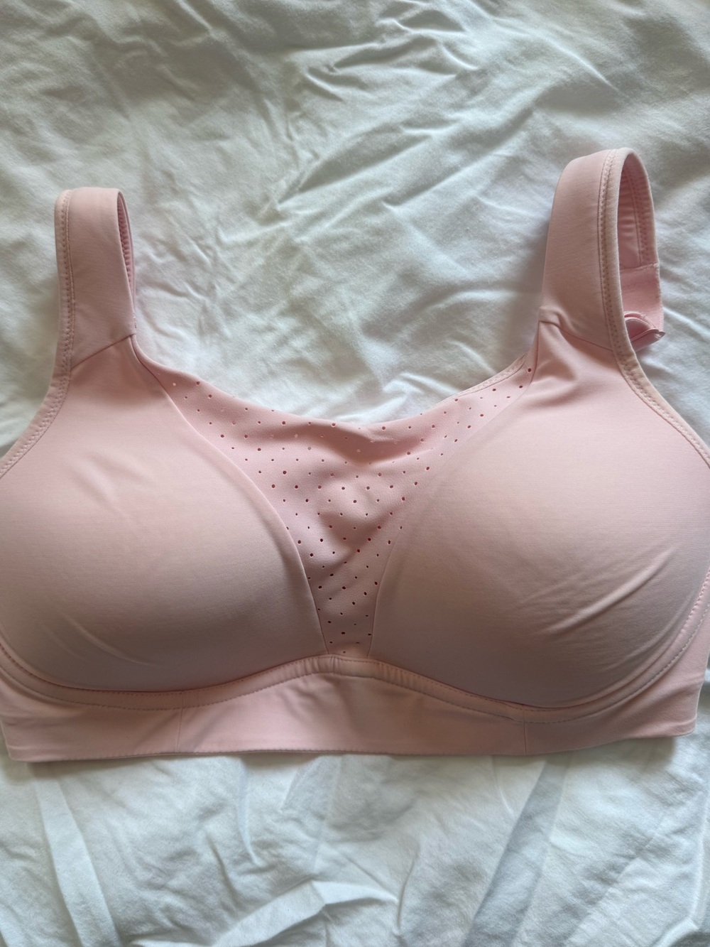 lululemon athletica Pale Pink Run Times Bra
